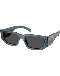 Prada - Pr 09Zs 17T08Z Sunglasses Acetate Squared Normal - Lyst