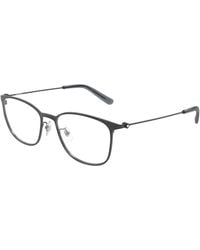 Montblanc - Mb0463Ol 006 Optical Frames Metal Transparent Squared - Lyst