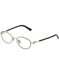 Tiffany & Co. - Tf1176D 6164 Optical Frames Metal Transparent Round Normal - Lyst