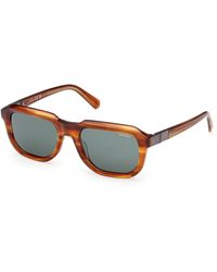 Guess - Gu00278 47N Sunglasses Acetate Squared Normal - Lyst