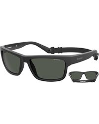 Polaroid - Pld 7031/S 807/M9 Sunglasses Nylon Squared Polarized - Lyst