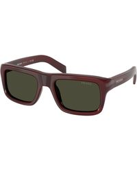 Prada - Pr D11S 25J50X Sunglasses Acetate Squared Normal - Lyst
