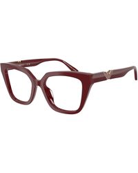 Emporio Armani - Ea3267U 6323 Optical Frames Acetate Cat Eye Normal - Lyst