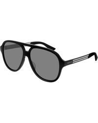 Gucci - Gg0688S 001 Sunglasses Acetate Pilot - Lyst