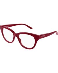 Balenciaga - Bb0441O 012 Optical Frames Acetate Transparent Butterfly - Lyst