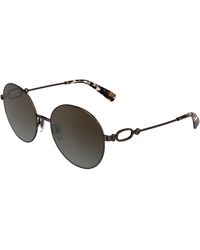 Longchamp - Lo188S 206 Sunglasses Metal Round Normal - Lyst