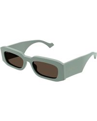 Gucci - Gg1426S 004 Sunglasses Acetate Squared Normal - Lyst