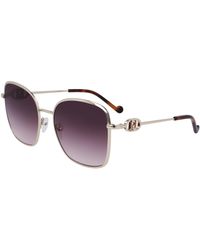 Liu Jo - Lj155S 716 Sunglasses Metal Squared Normal Normal - Lyst