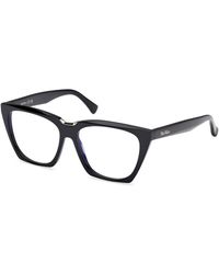 Max Mara - Mm5188-B 001 Optical Frames Acetate Geometric Normal - Lyst