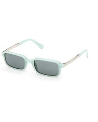 MAX&Co. - Mo0159 93N Sunglasses Injected Squared Normal - Lyst