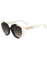 Moschino - Mos173/S Ccp/Ha Sunglasses Acetate Cat Eye Normal Shaded - Lyst