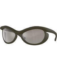 Burberry - Be4428U 41096G Sunglasses Injected Geometric Mirrored - Lyst