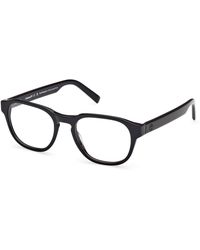 Timberland - Tb50052 001 Optical Frames Acetate Round Normal - Lyst
