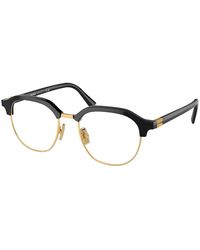 Miu Miu - Mu 10Xv 16K1O1 Optical Frames Acetate Transparent Pantos Normal - Lyst