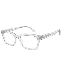 Emporio Armani - Ea3192 5882 Optical Frames Acetate Squared - Lyst