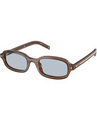 Prada - Pr D06S 28I30W Sunglasses Acetate Round Normal - Lyst