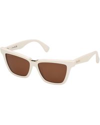 Max Mara - Mm0212 21E Sunglasses Acetate Cat Eye Normal - Lyst