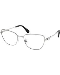 Swarovski - Sk1018 4001 Optical Frames Metal Cat Eye Normal - Lyst