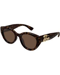 Gucci - Gg1976Sk 003 Sunglasses Injected Round - Lyst
