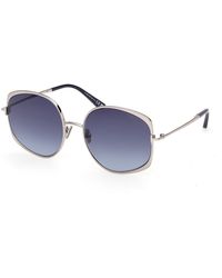 Tom Ford - Ft1349 Abbey-02 14W Sunglasses Metal Round Normal - Lyst