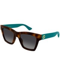Gucci - Gg1714S 011 Sunglasses Injected Cat Eye Nuanced - Lyst