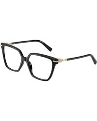 Tiffany & Co. - Tf2290Bu 8001 Optical Frames Acetate Transparent Squared Normal - Lyst