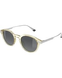 Maui Jim - Mj0622S 003 Occhiali Da Sole Bio-Iniettato Grigio Rotonda - Lyst