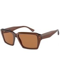 Emporio Armani - Ea4186 504473 Sunglasses Plastic Squared - Lyst