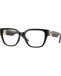 Versace - Ve3387U Gb1 Optical Frames Injected Transparent Squared Normal - Lyst