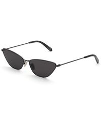 Retrosuperfuture - Unj Spillo Fiammato Sunglasses Metal Cat Eye Normal - Lyst