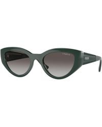 Vogue Eyewear - Vo5566S 31228G Sunglasses Nylon Cat Eye Normal Shaded - Lyst