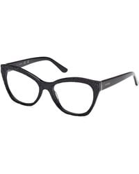 Guess - Gu50177 005 Optical Frames Acetate Geometric Normal - Lyst