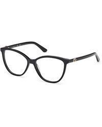 Guess - Gu50311 001 Optical Frames Acetate Cat Eye Normal - Lyst
