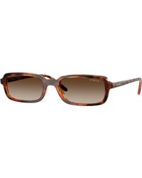 Vogue Eyewear - Vo5666S W65613 Sunglasses Nylon Pillow Normal Nuanced - Lyst