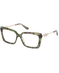 Guess - Gu50318 098 Optical Frames Acetate Squared Normal - Lyst