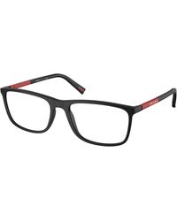 Prada Linea Rossa - Ps 03Qv Dg01O1 Optical Frames Injected Squared Normal - Lyst