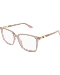 Chloé - Ch0369O 004 Optical Frames Acetate Transparent Squared - Lyst