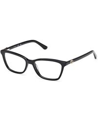 Guess - Gu50310 001 Optical Frames Acetate Squared Normal - Lyst
