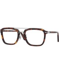 Persol - Po0204V 24 Optical Frames Acetate Squared Normal - Lyst