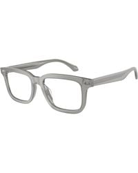 Giorgio Armani - Ar7293U 6474 Optical Frames Acetate Transparent Squared Normal - Lyst