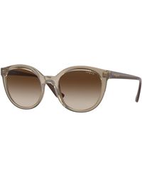 Vogue Eyewear - Vo5427S 294013 Sunglasses Injected Round Normal Shaded - Lyst