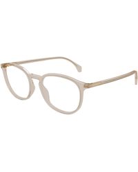 Gucci - Gg0551O 020 Optical Frames Acetate Transparent Round - Lyst