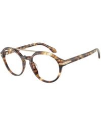 Giorgio Armani - Ar7278U 6232 Optical Frames Acetate Round Normal - Lyst