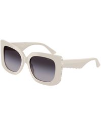 Jimmy Choo - Jc5025H 50088G Sunglasses Acetate Butterfly Normal Shaded - Lyst