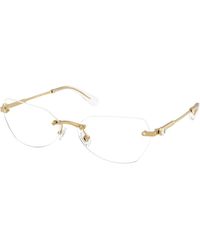 Swarovski - Sk1031 4004 Optical Frames Metal Geometric Normal - Lyst