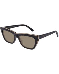 Stella McCartney - Sc0188S 006 Outlet Sunglasses Acetate Squared Normal - Lyst