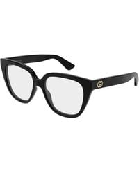Gucci - Gg2191O 001 Optical Frames Injected Transparent Geometric - Lyst