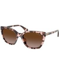 Ralph Lauren - Ra5330U 605813 Sunglasses Acetate Butterfly Normal Shaded - Lyst