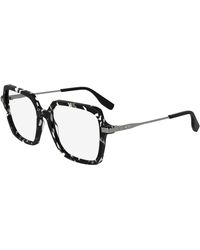 KARL LAGERFELD - Kl6172 016 Optical Frames Acetate Squared Normal - Lyst