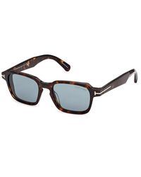 Tom Ford - Ft1359 Ezra-02 52V Sunglasses Acetate Squared Normal - Lyst
